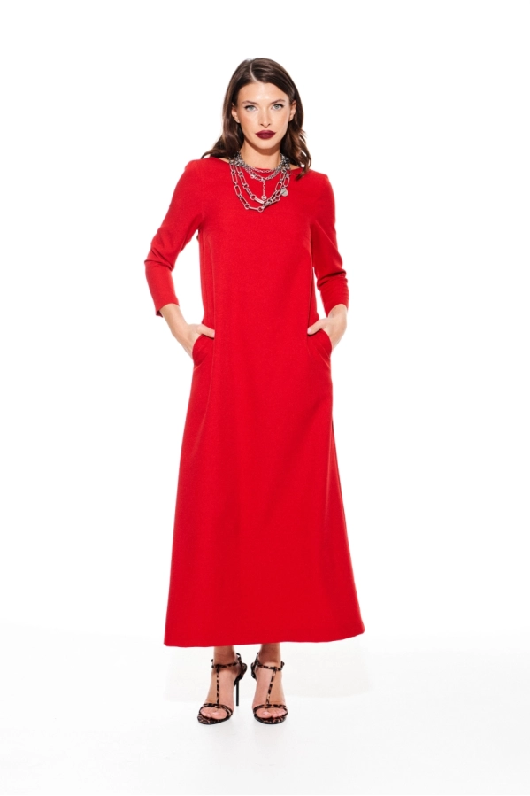 Платье ELLETTO LIFE 1117 красный