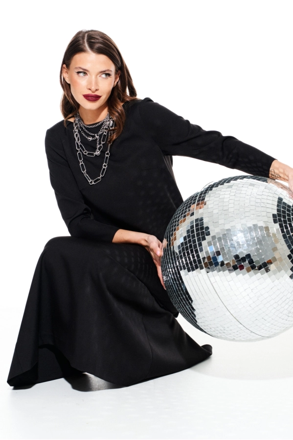 Платье ELLETTO LIFE 1117 черный Платье ELLETTO LIFE 1117 черный