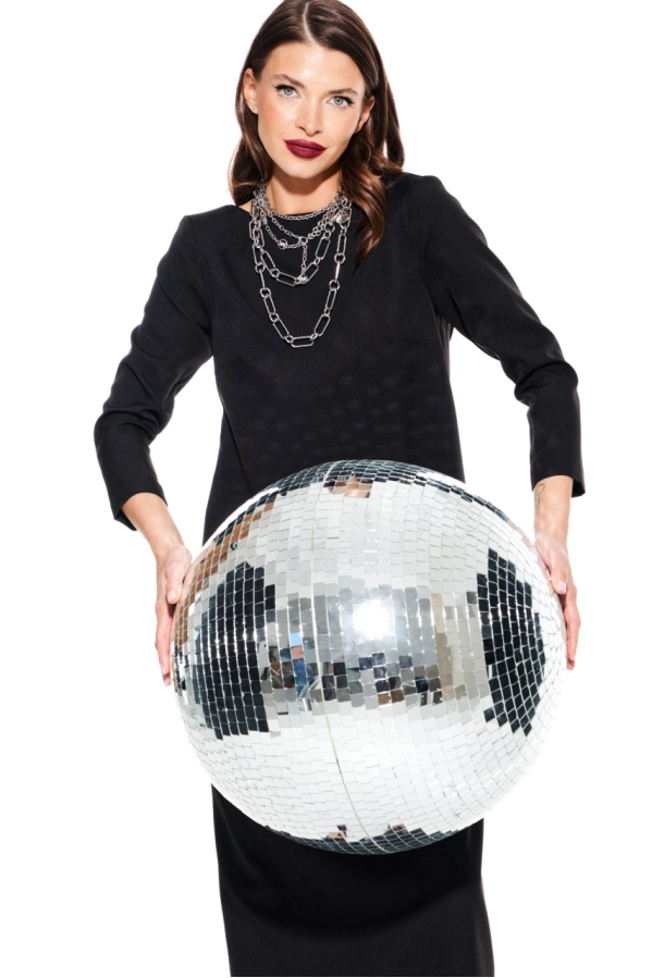 Платье ELLETTO LIFE 1117 черный Платье ELLETTO LIFE 1117 черный