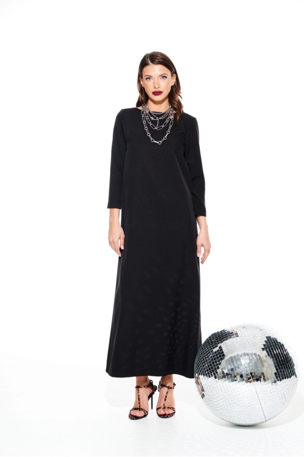 Платье ELLETTO LIFE 1117 черный Платье ELLETTO LIFE 1117 черный