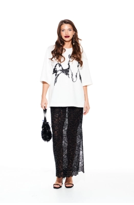 Юбка ELLETTO LIFE 2373 черный  Юбка ELLETTO LIFE 2373 черный