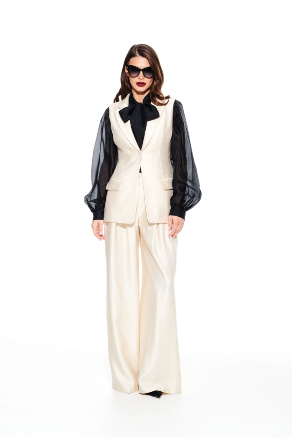 Жилет ELLETTO LIFE 3922 сливочный