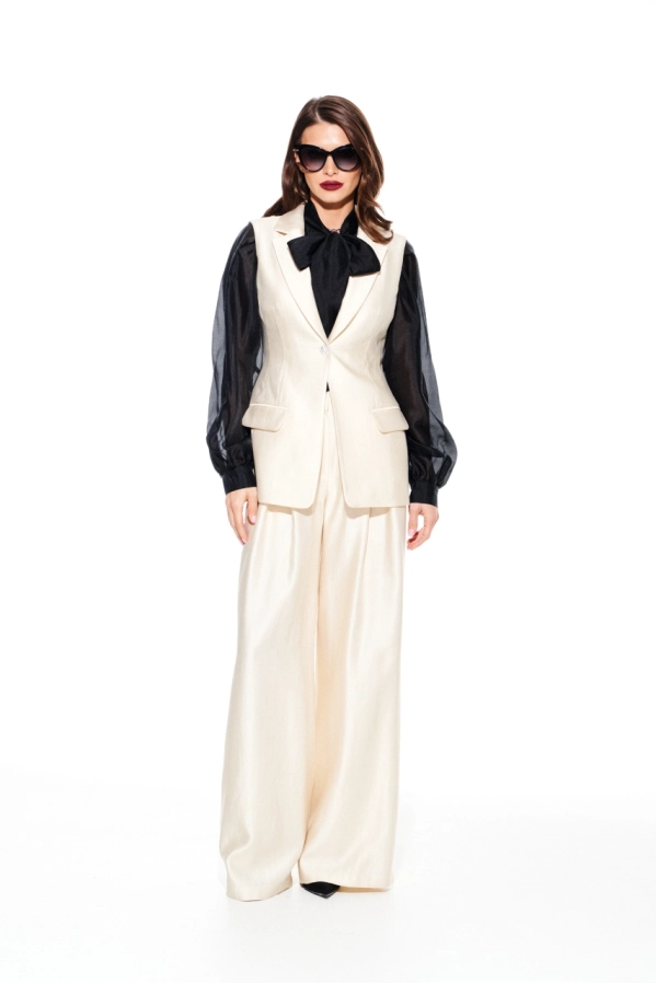 Жилет ELLETTO LIFE 3922 сливочный