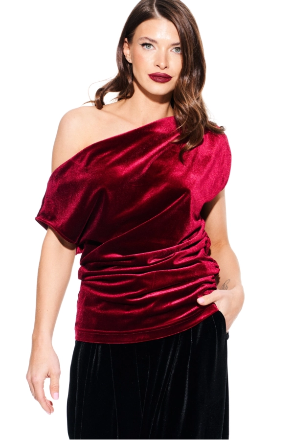 Блуза ELLETTO LIFE 3923 вишня Блуза ELLETTO LIFE 3923 вишня