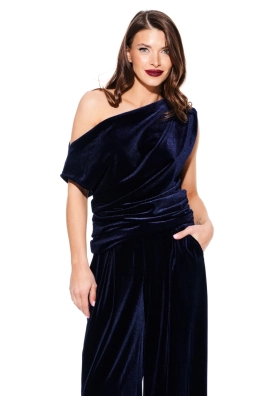 Блуза ELLETTO LIFE 3923 синий  Блуза ELLETTO LIFE 3923 синий