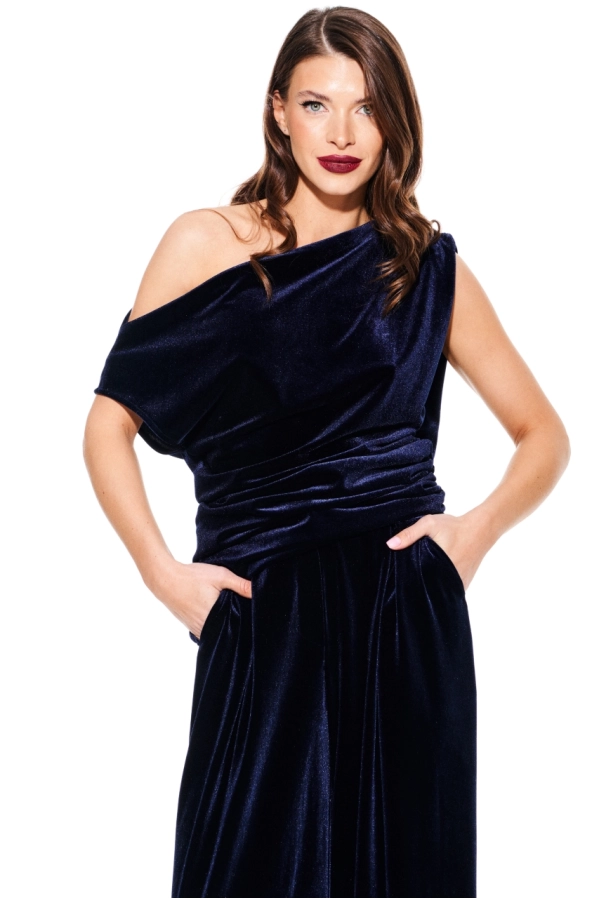 Блуза ELLETTO LIFE 3923 синий Блуза ELLETTO LIFE 3923 синий