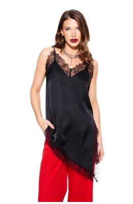 Блуза ELLETTO LIFE 3924 черный  Блуза ELLETTO LIFE 3924 черный