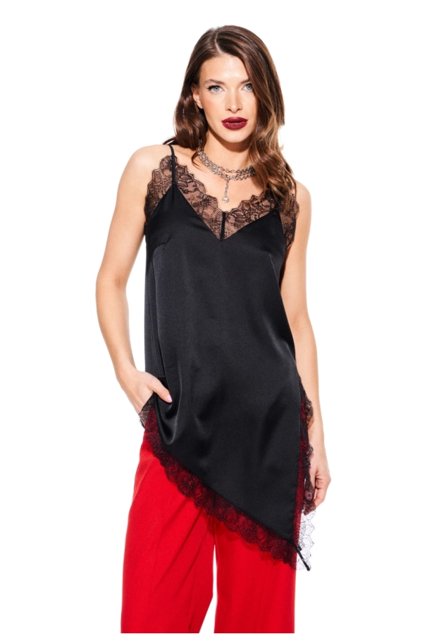 Блуза ELLETTO LIFE 3924 черный Блуза ELLETTO LIFE 3924 черный