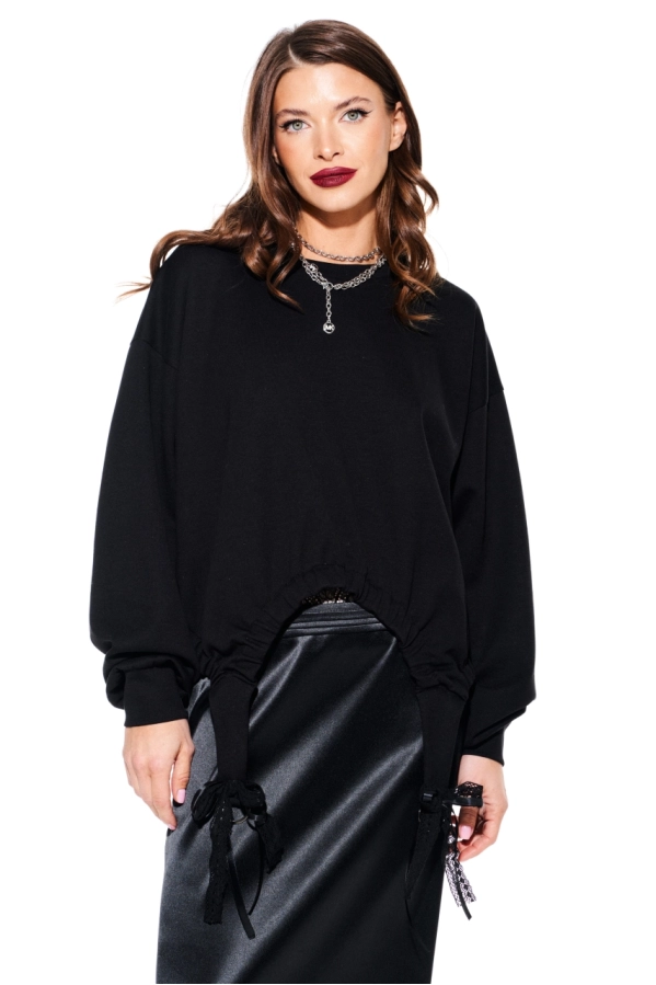 Свитшот ELLETTO LIFE 3929 черный Свитшот ELLETTO LIFE 3929 черный