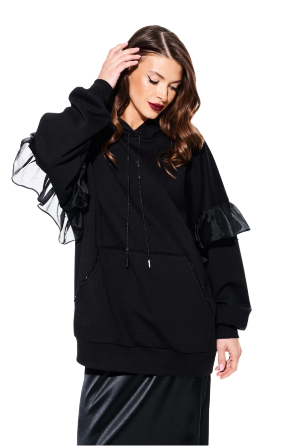 Толстовка ELLETTO LIFE 3930 черный Толстовка ELLETTO LIFE 3930 черный