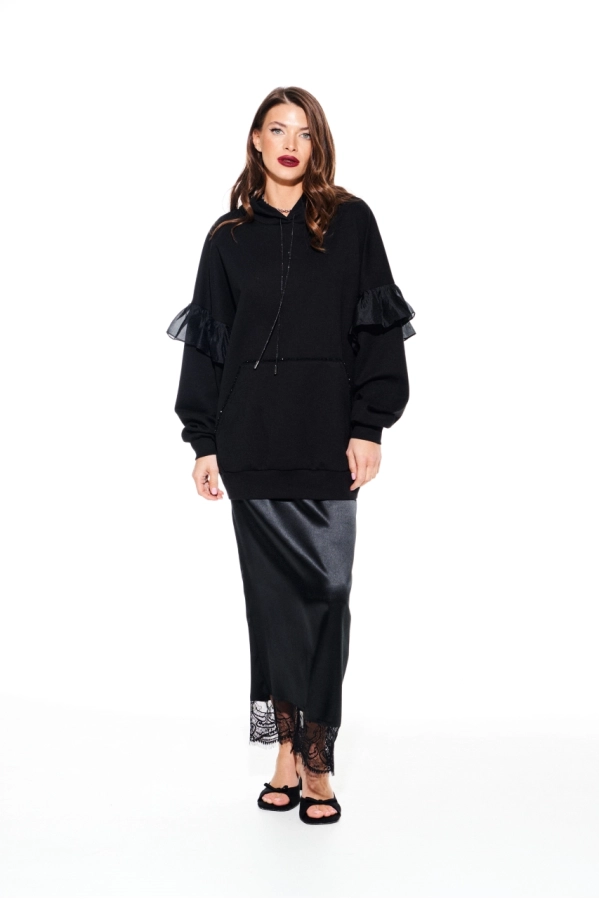 Толстовка ELLETTO LIFE 3930 черный Толстовка ELLETTO LIFE 3930 черный