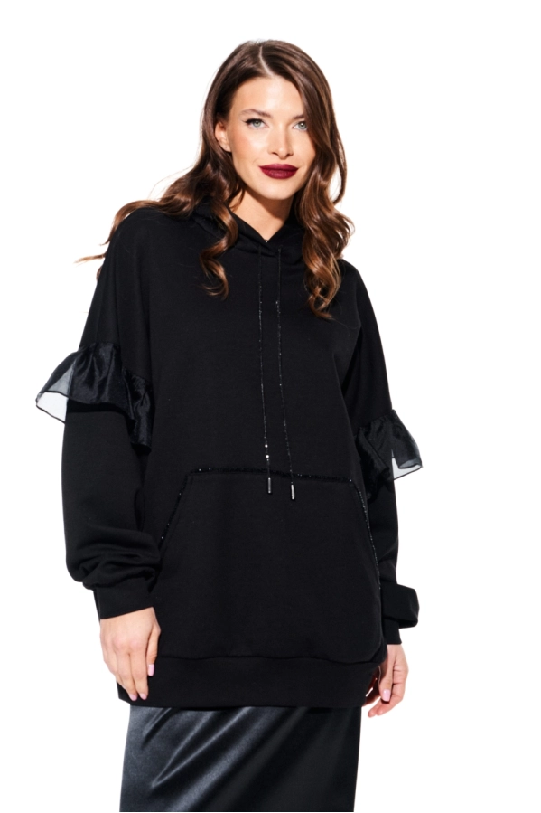 Толстовка ELLETTO LIFE 3930 черный Толстовка ELLETTO LIFE 3930 черный