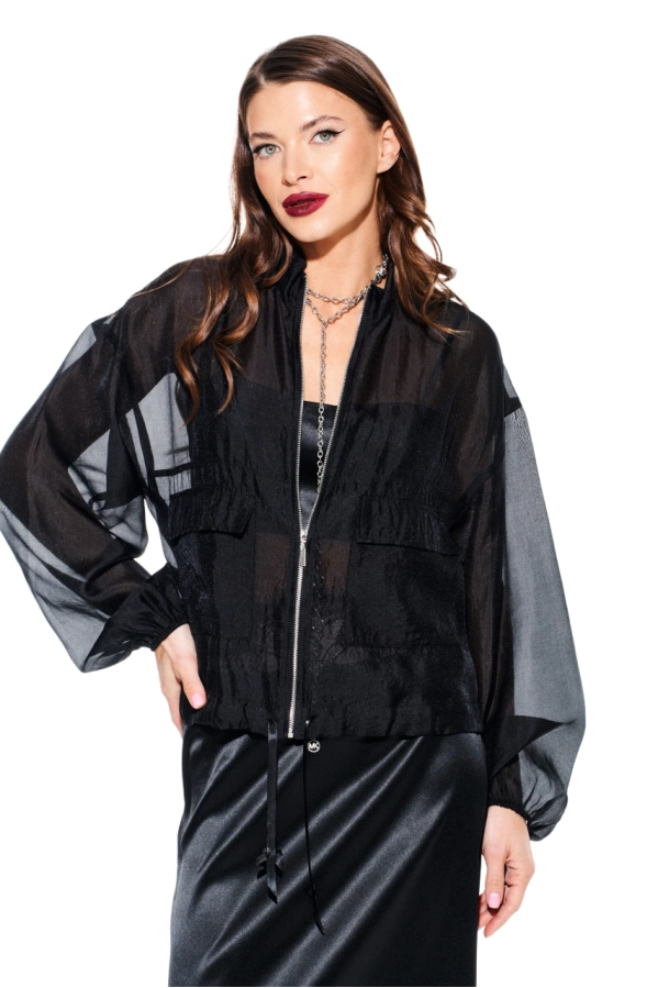 Блузон ELLETTO LIFE 3932 черный Блузон ELLETTO LIFE 3932 черный