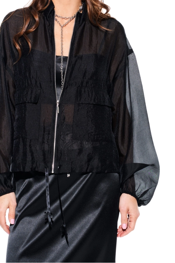 Блузон ELLETTO LIFE 3932 черный Блузон ELLETTO LIFE 3932 черный