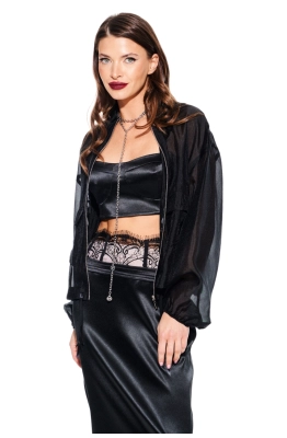 Блузон ELLETTO LIFE 3932 черный  Блузон ELLETTO LIFE 3932 черный