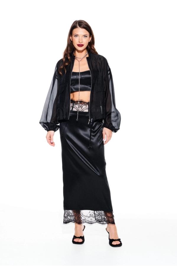 Блузон ELLETTO LIFE 3932 черный Блузон ELLETTO LIFE 3932 черный