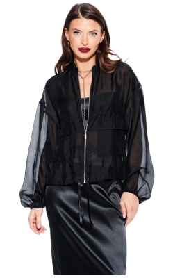 Блузон ELLETTO LIFE 3932 черный  Блузон ELLETTO LIFE 3932 черный