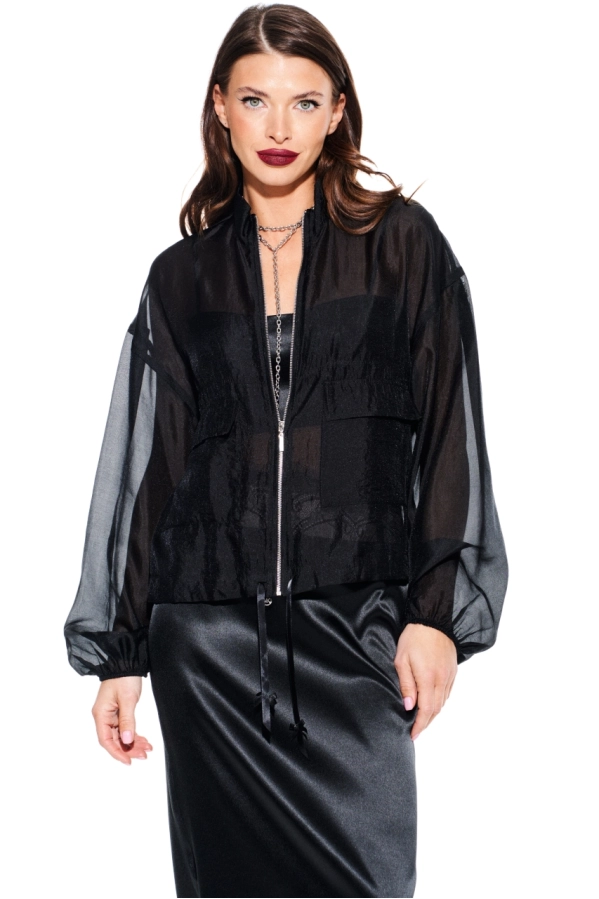 Блузон ELLETTO LIFE 3932 черный Блузон ELLETTO LIFE 3932 черный