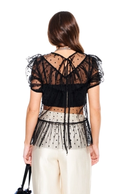 Блуза ELLETTO LIFE 3934 черный  Блуза ELLETTO LIFE 3934 черный