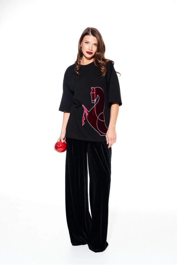 Джемпер ELLETTO LIFE 3937 черный Джемпер ELLETTO LIFE 3937 черный