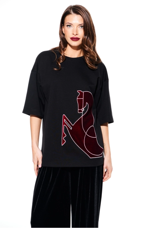 Джемпер ELLETTO LIFE 3937 черный Джемпер ELLETTO LIFE 3937 черный