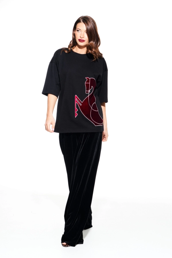 Джемпер ELLETTO LIFE 3937 черный Джемпер ELLETTO LIFE 3937 черный