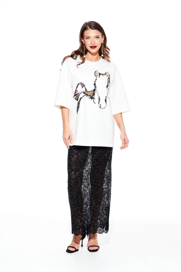 Джемпер ELLETTO LIFE 3938 молочно-золотой Джемпер ELLETTO LIFE 3938 молочно-золотой