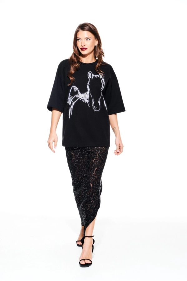 Джемпер ELLETTO LIFE 3938 черный Джемпер ELLETTO LIFE 3938 черный