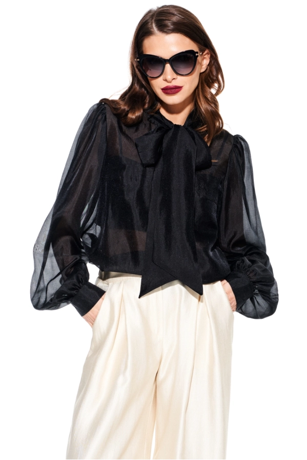 Блуза ELLETTO LIFE 3939 черный