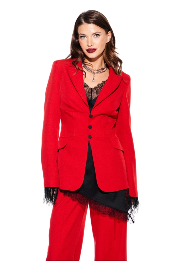 Костюм ELLETTO LIFE 5319 красный Костюм ELLETTO LIFE 5319 красный