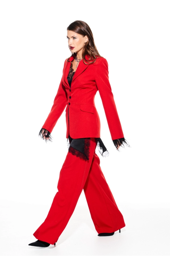 Костюм ELLETTO LIFE 5319 красный Костюм ELLETTO LIFE 5319 красный