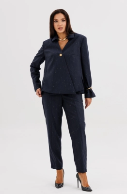 Костюм Фантазия Мод 5301 синий 