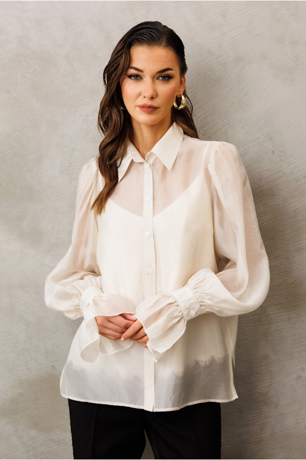 Блуза Buter 3131 сливочный