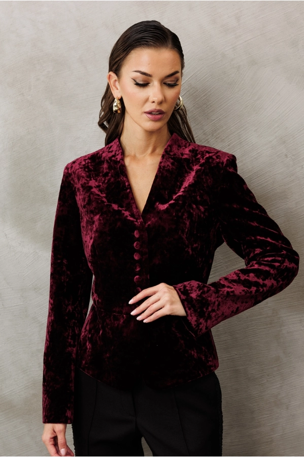 Жакет Buter 3188 бордовый Жакет Buter 3188 бордовый