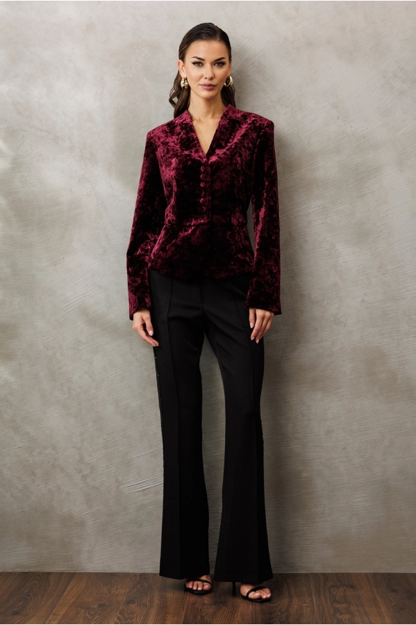 Жакет Buter 3188 бордовый Жакет Buter 3188 бордовый