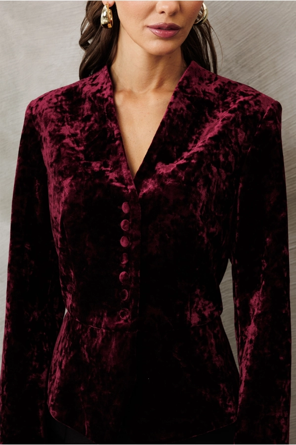 Жакет Buter 3188 бордовый Жакет Buter 3188 бордовый