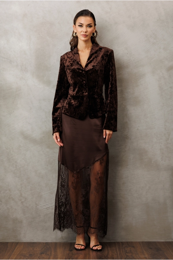 Жакет Buter 3188 коричневый Жакет Buter 3188 коричневый