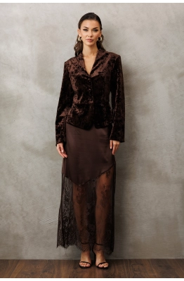 Юбка Buter 3206 коричневый 