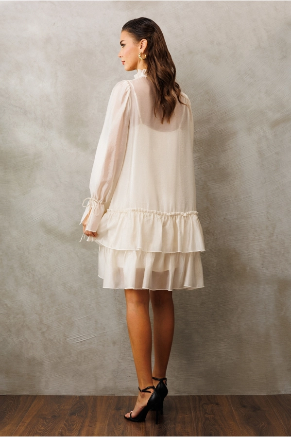 Платье Buter 3226 сливочный Платье Buter 3226 сливочный