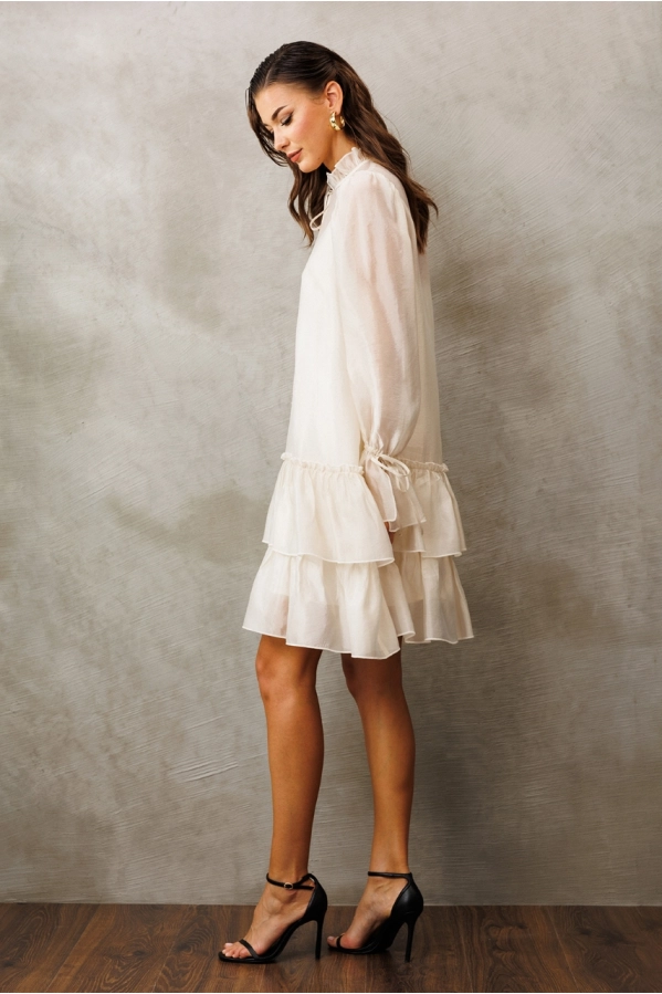 Платье Buter 3226 сливочный Платье Buter 3226 сливочный