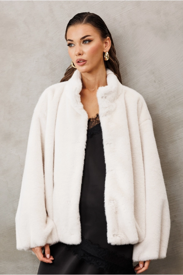 Куртка Buter 3227 молочный Куртка Buter 3227 молочный