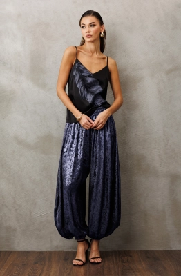 Брюки Buter 3229 синий перламутр 