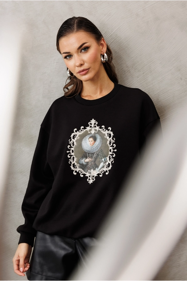 Джемпер Buter 3231 черный Джемпер Buter 3231 черный