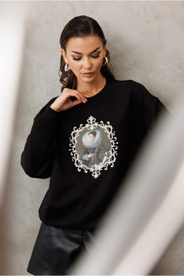 Джемпер Buter 3231 черный Джемпер Buter 3231 черный