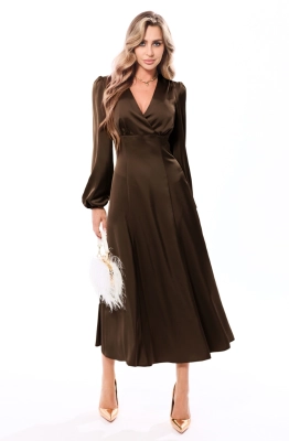 Платье Golden Valley 44249 коричневый 