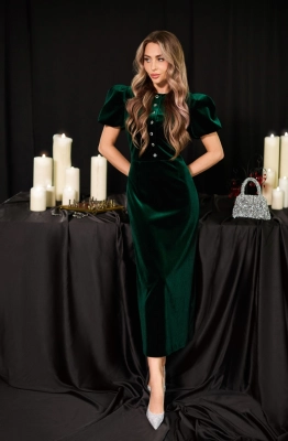 Платье Golden Valley 44257 зеленый 