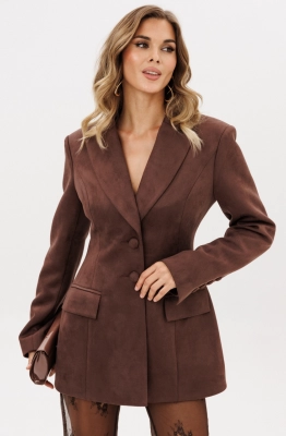 Жакет EOLA 2923.1 темный шоколад 