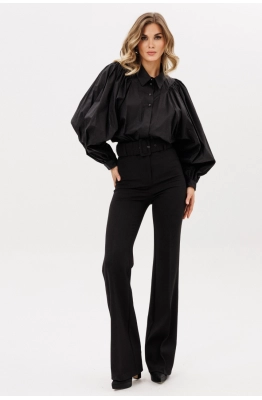 Брюки EOLA 2925.4 черный меланж 