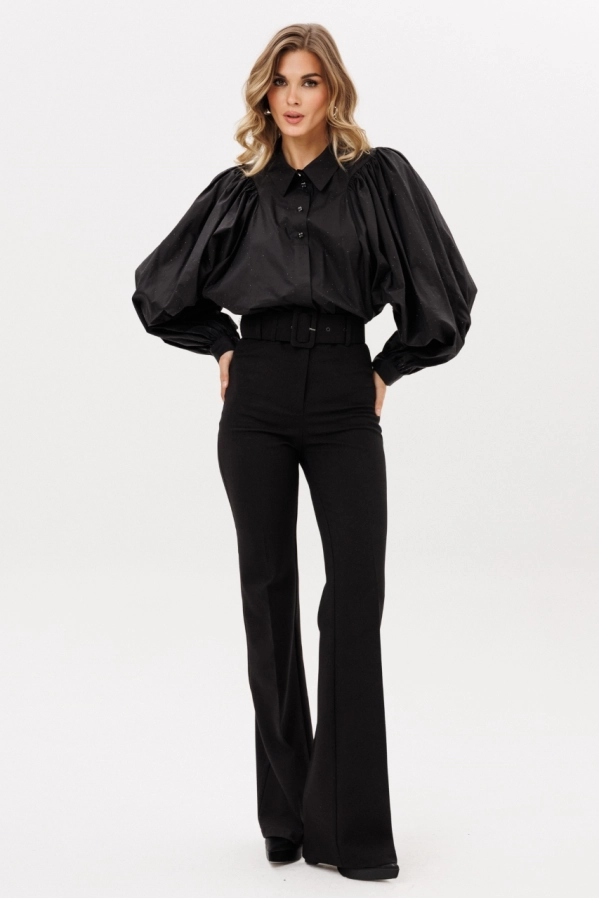 Брюки EOLA 2925.4 черный меланж Брюки EOLA 2925.4 черный меланж