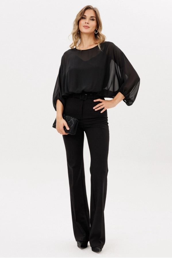 Брюки EOLA 2925.5 черный меланж Брюки EOLA 2925.5 черный меланж